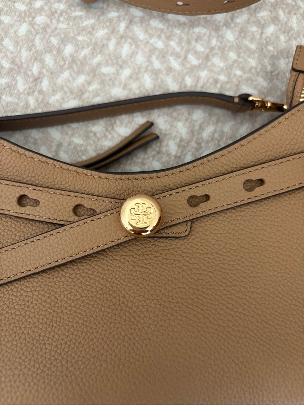 Tory Burch Romy Zip Top Crossbody - Picture 2 of 3